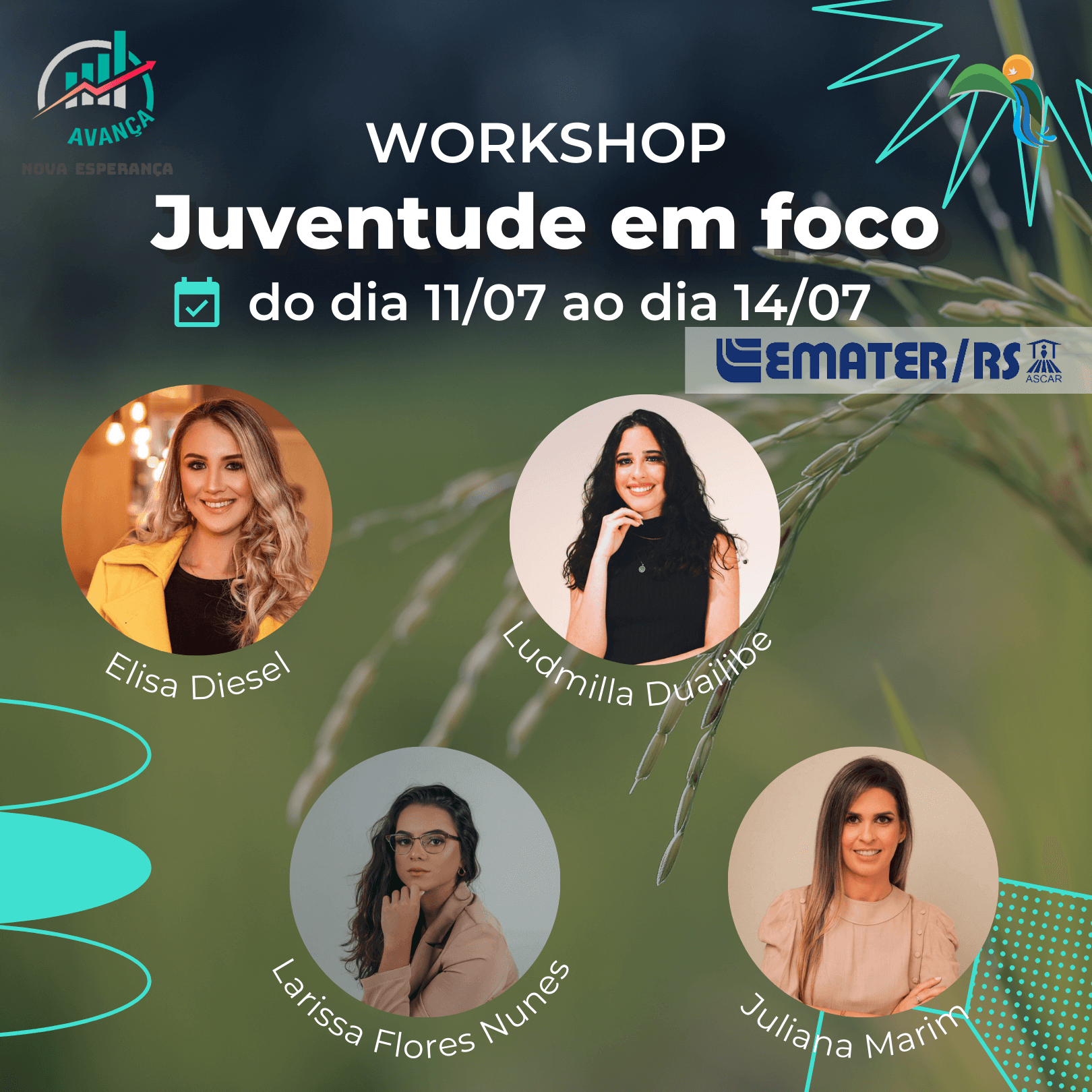 Workshop juventude em foco